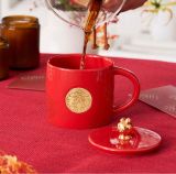 Starbucks 2022 China New Year Golden Rabbit 15oz Mug