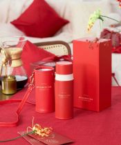 Starbucks 2023 China Thermos Lucky Red 13oz Cup Tumbler with Sleeve