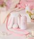 Starbucks 2023 China Pink Gradient Capsule 7oz SS Cup Tumbler with Bunny Bag