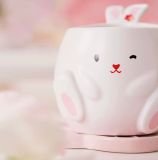 Starbucks 2023 China Cute Rabbit Peach Blossom 12oz Mug