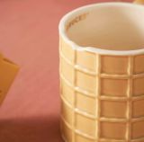 Starbucks 2023 China Valentine's Day Biscuit 11oz Mug with Bear Tea Strainer
