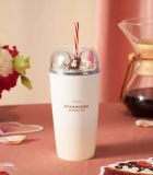 Starbucks 2023 China Valentine's Day Sweet Dessert 16oz SS Tumbler