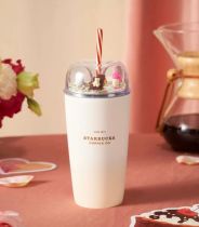 Starbucks 2023 China Valentine's Day Sweet Dessert 16oz SS Tumbler