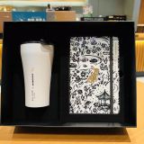 Starbucks 2023 China Kate Spade 12oz SS Tumbler with Notebook Gift Box Set