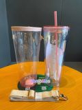 Starbucks 2023 Taiwan Sakura TOGO 24oz Cup Tumbler ship after 15th Feb.