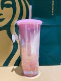 Starbucks 2023 Taiwan Sakura Full Moon 16oz Plastic Cup ship after 15th Feb.