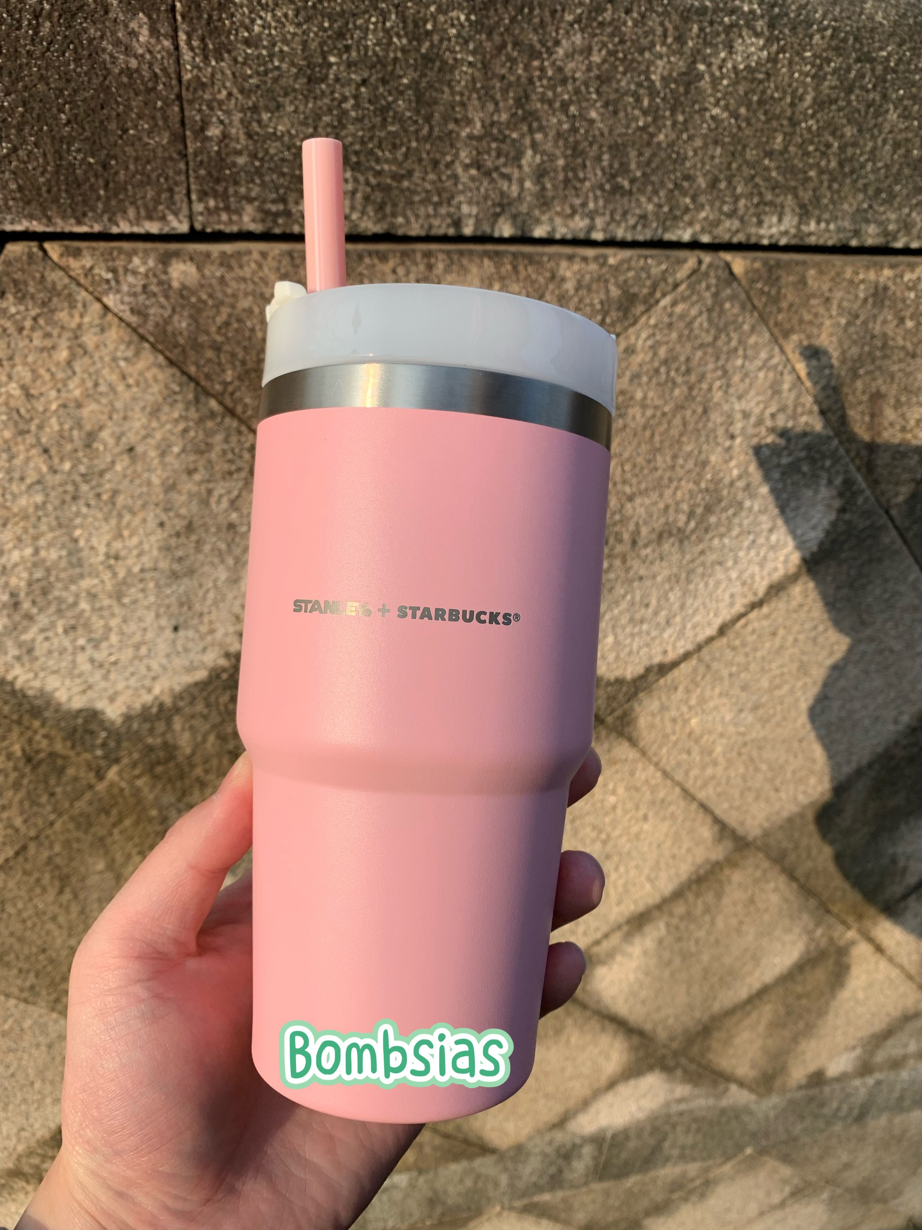 Hello Kitty Stanley Starbucks Cup Pink Valentine 40Oz Tumbler