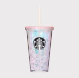 Starbucks 2023 Japan Sakura Purple 16oz Plastic Cup Tumbler ship in the earlier of Mar.