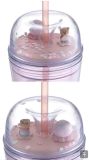 Starbucks 2023 Korea Sakura Bear Lid 16oz Plastic Cup Tumbler ship in the earlier of Mar.