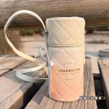 Starbucks 2023 China Pink Gradient Thermos 12oz Cup Tumbler with Sleeve