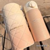 Starbucks 2023 China Pink Gradient Thermos 12oz Cup Tumbler with Sleeve