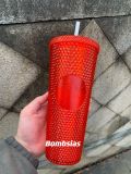Starbucks Red W University Studded No Tag Marks on the Logo