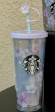 Starbucks 2023 Thailand Sakura Tumbler ship in the middle of Mar.