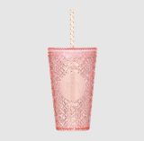 Starbucks 2023 Japan Pink Sakura 16oz Jewel Cup Tumbler ship in the end of Mar.