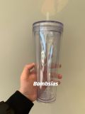 Starbucks 2021 Clear 24oz Sample Cup No Tag (No Pattern On the Cup Body)