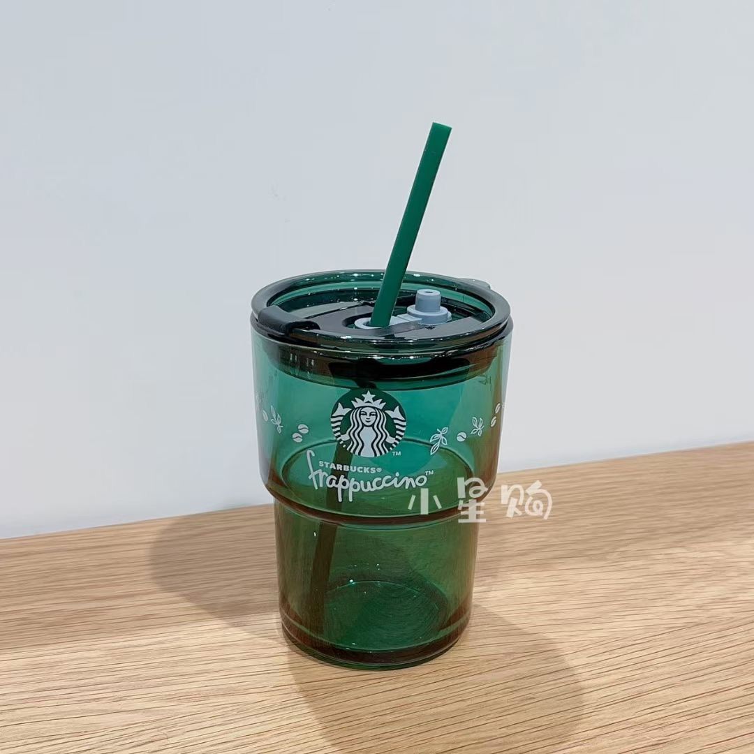 US$ 40.99 - Starbucks 2023 China Enjoy Coffee 13oz Glass Cup - m