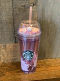 Starbucks 2023 Korea Sakura Bear Lid 16oz Plastic Cup Tumbler ship in the earlier of Mar.