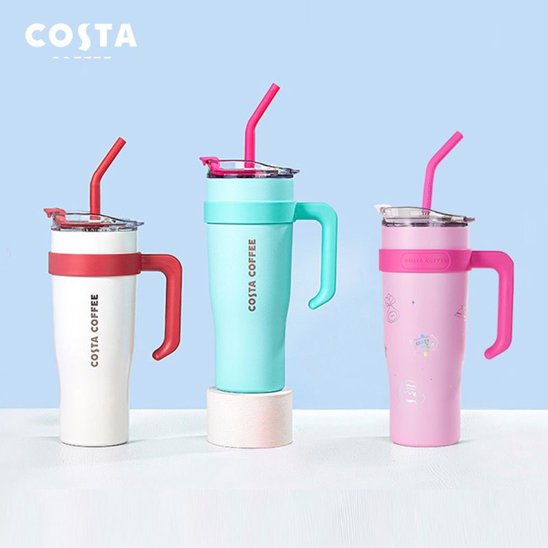 US 52.99 Costa Coffee 44oz/1.25L Big Size SS Tumbler www
