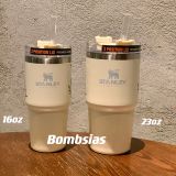 Stanley White Flower 16oz or 23oz SS Tumbler with Gift Box