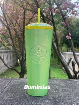With Flaw No tag Starbucks Green Dome Tumbler