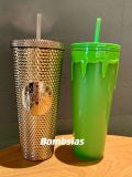 Minor Flaw with Tag Starbucks US Halloween Green Drip Tumbler in hand ship soon