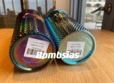 Starbucks 2023 Taiwan Chrome Blue Oil Slick Red White Baseball Studded