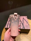 Starbucks 2023 China Reserve Pink Sakura 12oz SS Tumbler with Notebook and Gift Box