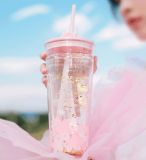 Starbucks 2023 China Rabbit Sakura 20oz DW Glass Cup