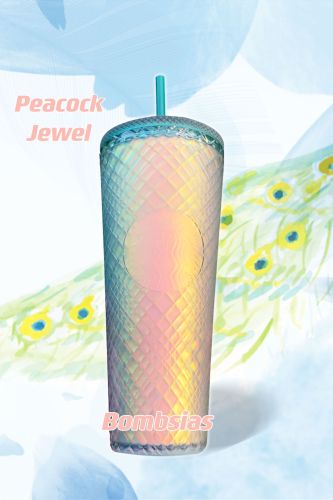 Starbucks 2023 Peacock Jewel Tumbler In hand ship soon