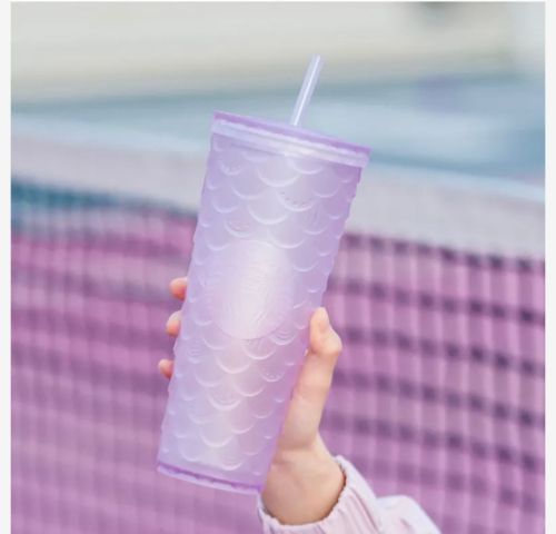 US$ 51.99 - Starbucks 2023 China Purple Scale 24oz Cup Tumbler ship in the  end of April - m.