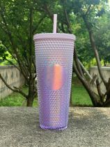 Starbucks 2023 China Summer Romantic Purple 24oz Venti Studded Tumbler