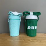 Starbucks 2023 China Green or Blue Scale Mini Bucket Coin Bag