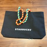 Starbucks 2023 Zongzi Black or White Hand Bag(size:46*10*31cm)