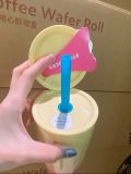 Starbucks 2023 Taiwan Rainbow Yellow Pink 20oz SS Tumbler with two lids
