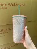 Starbucks 2023 Taiwan Peach Pink Jewel 16oz Tumbler