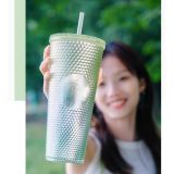 Starbucks 2023 China Green Apple 24oz Venti Studded Ship after 13th June