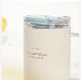 Starbucks 2023 China Summer Double drinking mouth 14oz SS Desktop Cup