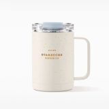 Starbucks 2023 China Summer Double drinking mouth 14oz SS Desktop Cup