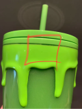 Minor Flaw with Tag Starbucks US Halloween Green Drip Glow in the Dark Tumbler