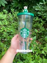 No Tag Starbucks sign language Bear Tumbler