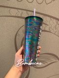 Minor Flaw No Tag Starbucks Oil Slick 24oz Tumbler