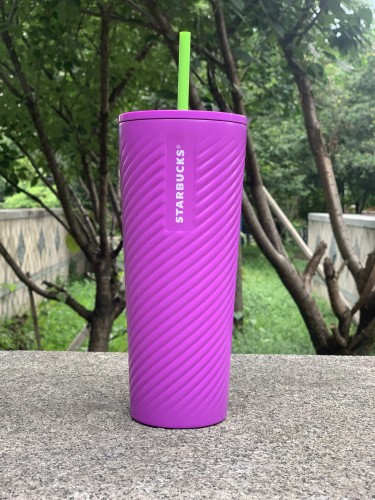 Minor Flaw No Tag Starbucks Mexico Purple 24oz SS Tumbler