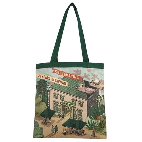 Starbucks 2023 Taiwan 25th Anniversary Hand Bag