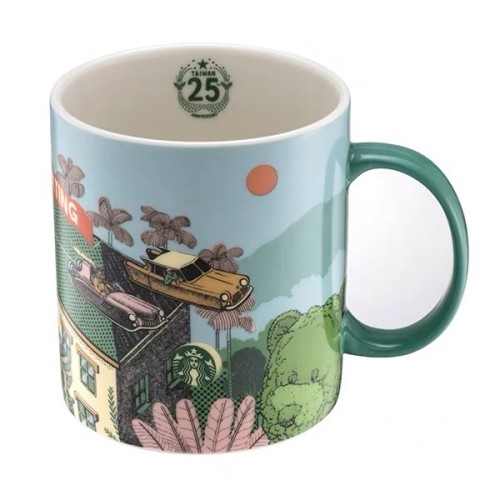 Starbucks 2023 Taiwan 25th Anniversary 16oz Mug