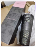 Preorder Starbucks 2023 Taiwan Black Pink Studded ship after 25th July
