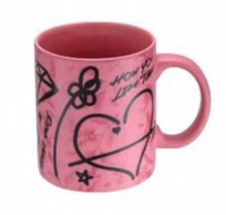 Starbucks 2023 Taiwan Black Pink Pink Mug ship in the end of July