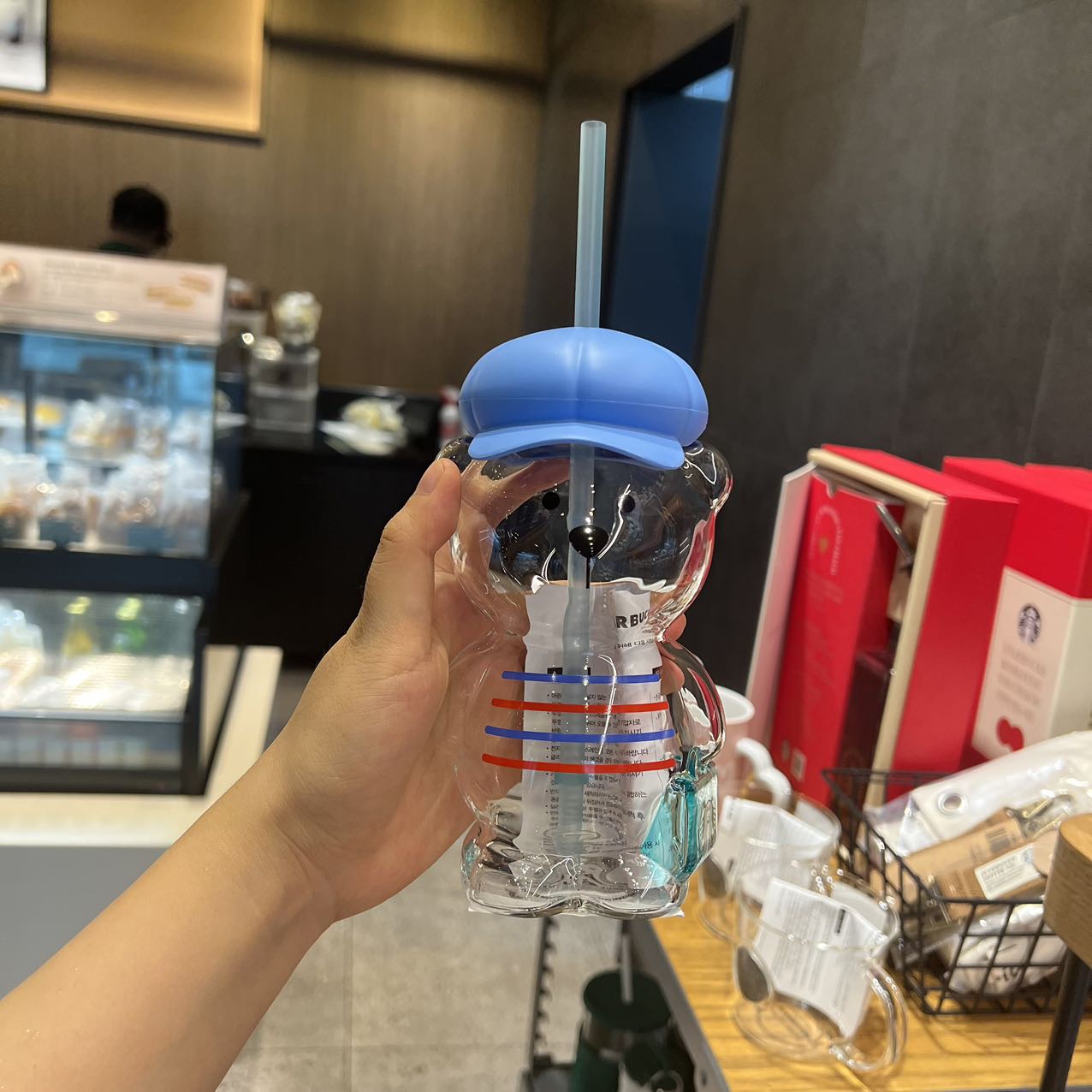 Starbucks Korea 2023 Summer Waterdrop Glass Cold Cup 532ml - Weee!