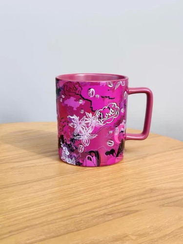 Starbucks 2023 China Summer Love Pink 16oz Mug