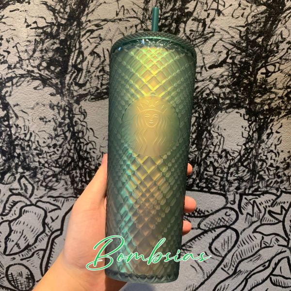 Starbucks 2023 Peacock Green Jewel 24oz Venti Tumbler