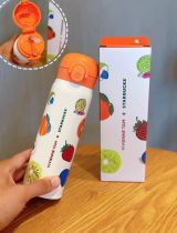 Starbucks 2023 China Vivienne Tam Thermos 17oz SS Straw Tumbler